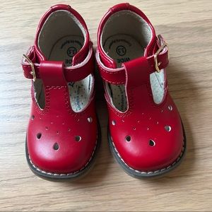 Footmates Cherry Red Shoes